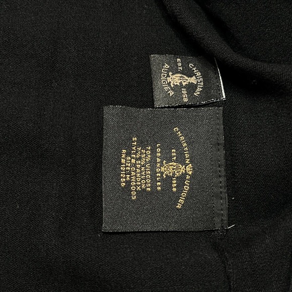 CHRISTIAN AUDIGIER STUDDED FLY AWAY CARDIGAN SWEATER CREST - Picture 4 of 8